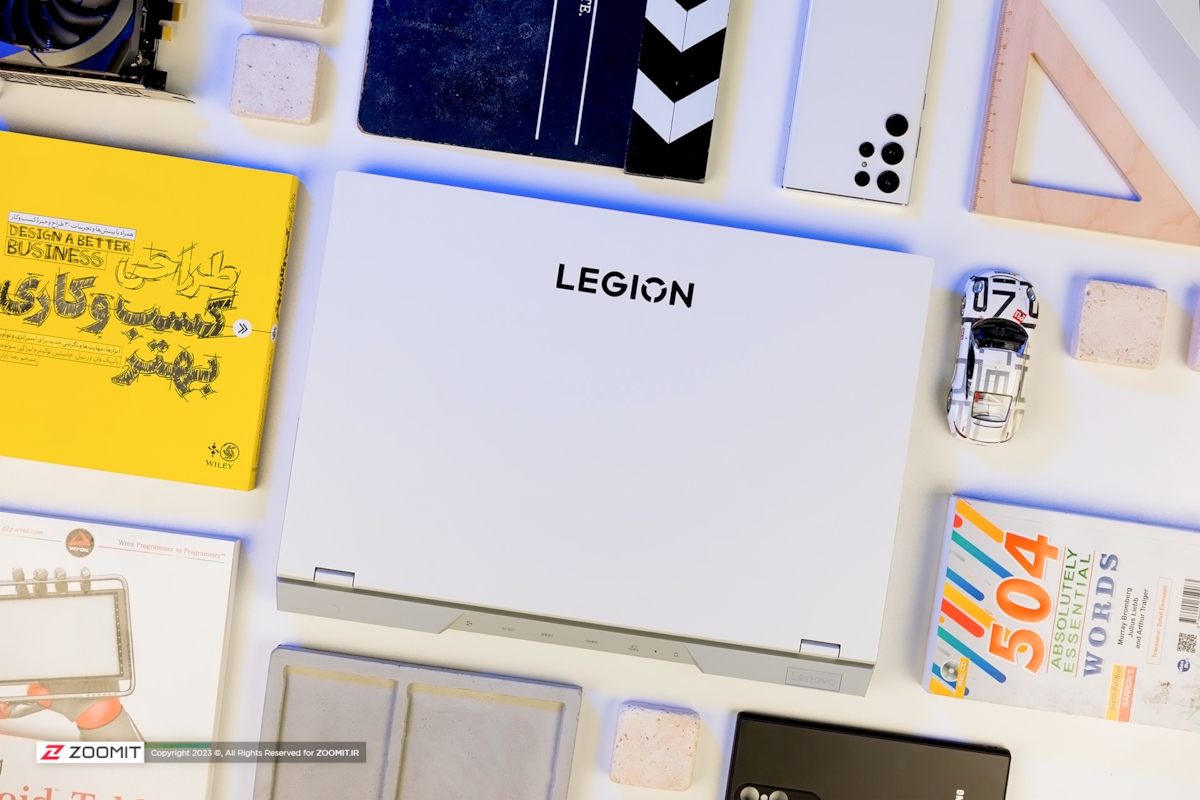طراحی لپ‌تاپ Legion 5 Pro لنوو از نمایی دیگر